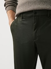 Green Slim Smart Motion Flex Stretch Trousers - Image 5 of 9