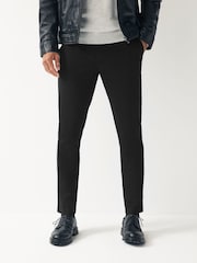 Black Slim Smart Motion Flex Stretch Trousers - Image 1 of 8