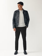 Black Slim Smart Motion Flex Stretch Trousers - Image 2 of 8