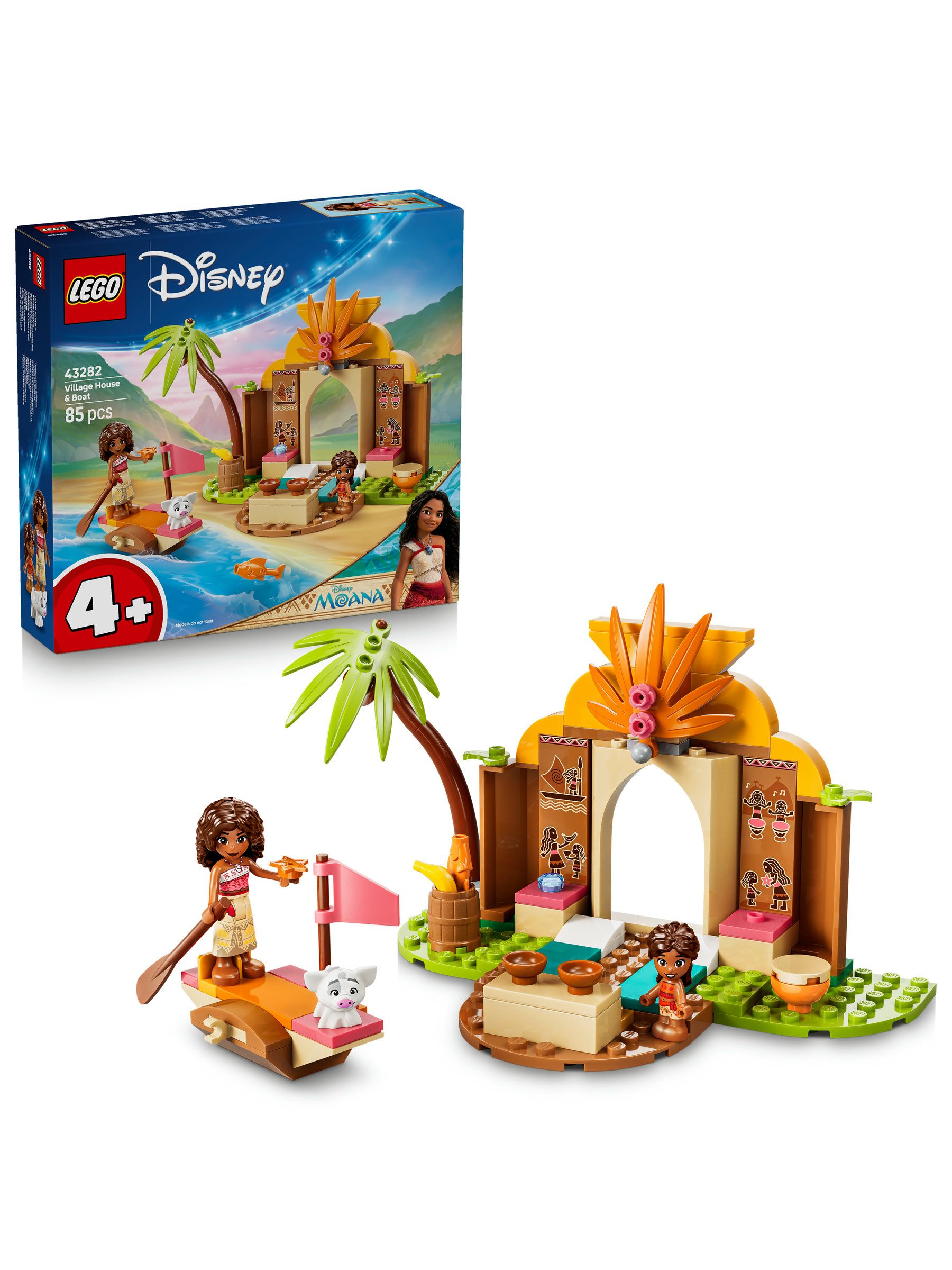 Lego Disney Princess Moana Village House & Boat Set 43282 - Image 16