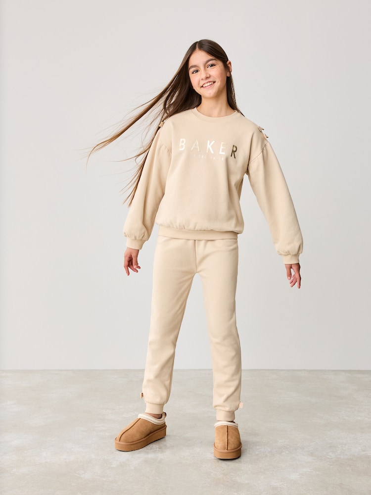 Baker by Ted Baker Bow Sweater and Joggers Set - Image 3 of 24