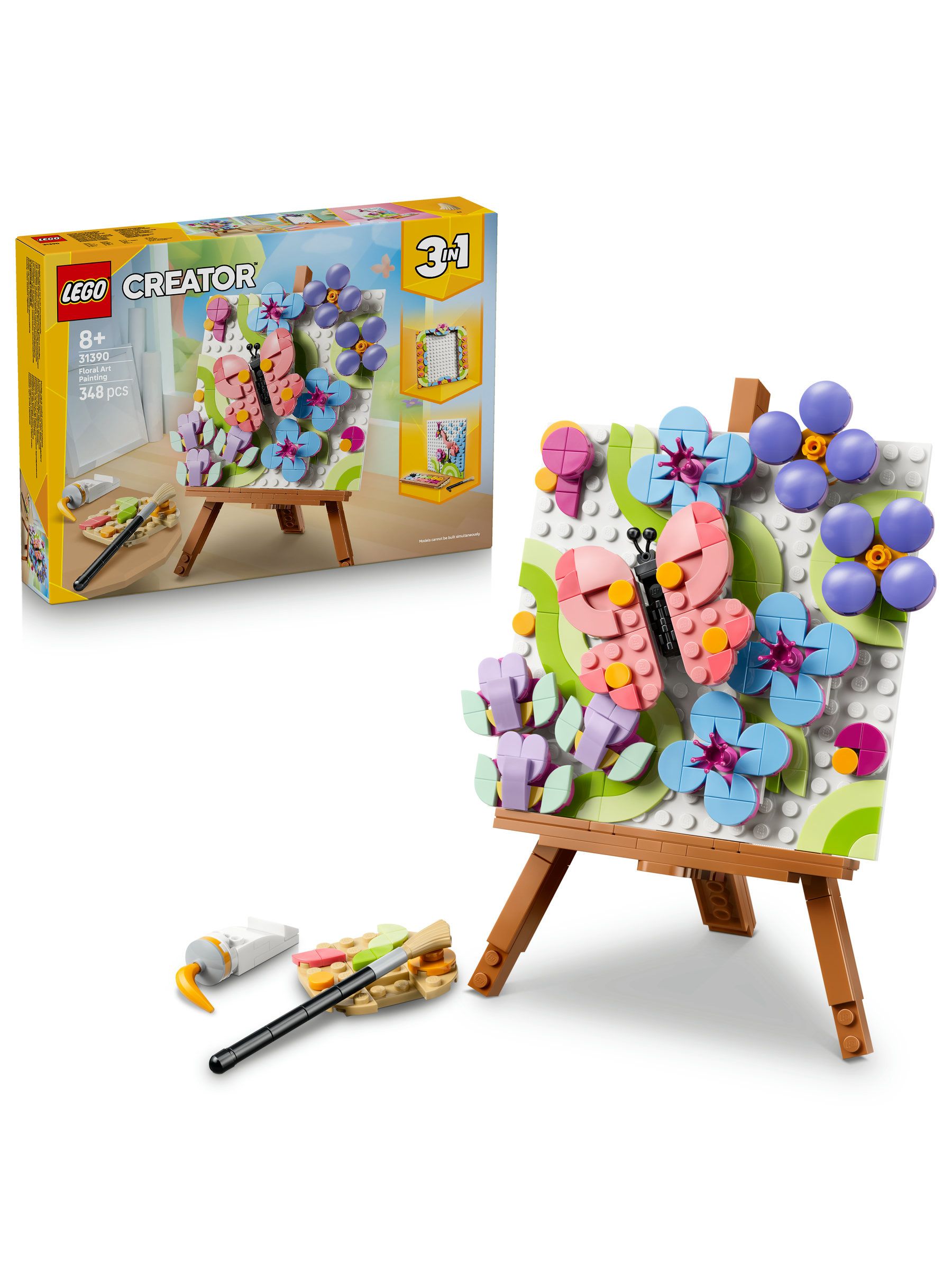 Lego Unisex Multicolor Creator Floral Art Decor Painting - Image 19