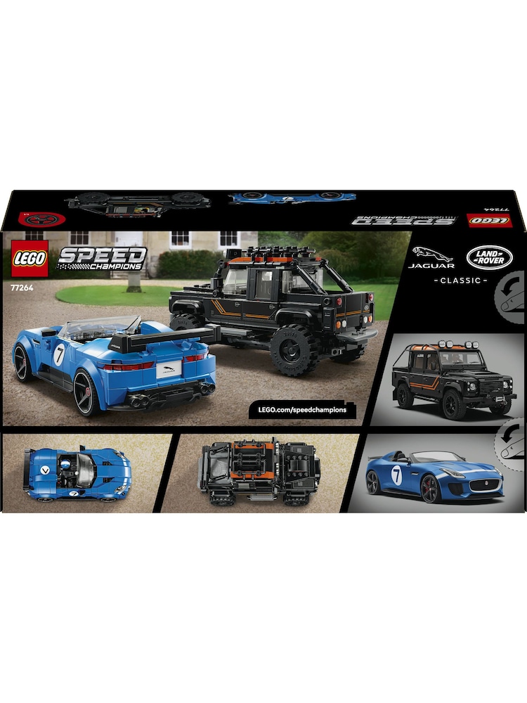 LEGO Speed Champions 77264 Jaguar Project 7 & Land Rover Defender - Image 7 of 7 LEGO Speed Champions 77264 Jaguar Project 7 & Land Rover Defender - Image 7 of 7