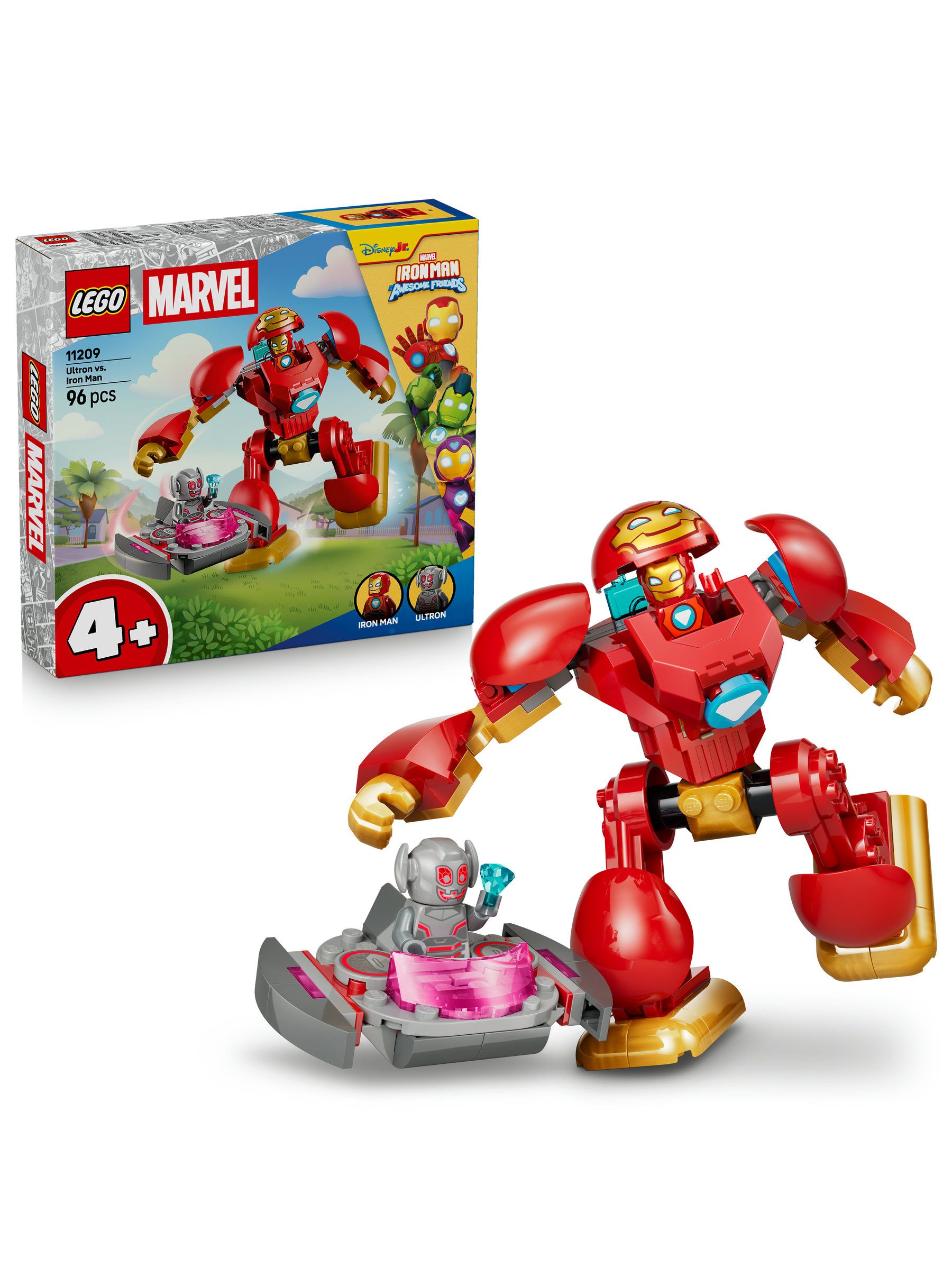LEGO Marvel Ultron vs Iron Man Mech Set 11209 Super Hero Toy Gift 4+ - Image 12