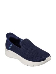 Skechers Blue Slip Ins Go Walk Flex Relish Womens Trainers - Image 1 of 5