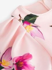 Baker by Ted Baker Pink Floral Scuba Dress - Image 11 of 11