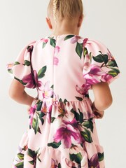 Baker by Ted Baker Pink Floral Scuba Dress - Image 2 of 11