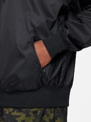 Nike Black Windrunner Hooded Jacket - Image 13 of 13