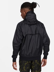 Nike Black Windrunner Hooded Jacket - Image 2 of 13