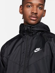 Nike Black Windrunner Hooded Jacket - Image 4 of 13