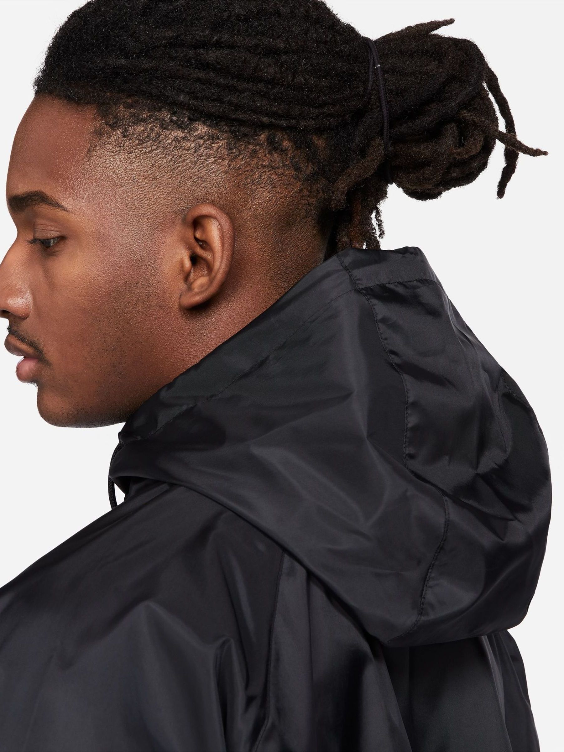 Buy Nike Black Windrunner Hooded Jacket from Next Poland