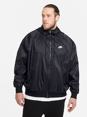 Nike Black Windrunner Hooded Jacket - Image 7 of 13