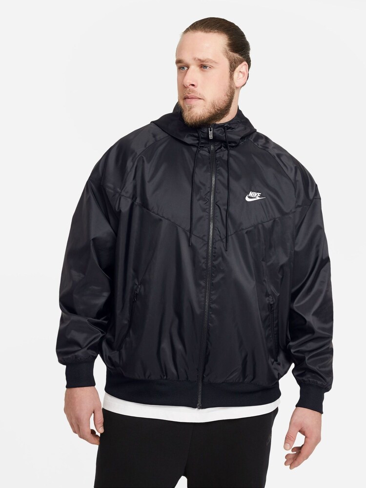 Nike Black Windrunner Hooded Jacket - Image 7 of 13