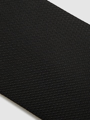 Reiss Black Ceremony Textured Silk-Blend Tie - Image 5 of 5