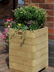 Rowlinson Natural Marberry Tall Planter - Image 1 of 4