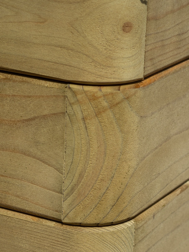 Rowlinson Natural Marberry Tall Planter - Image 4 of 4