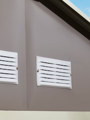 Rowlinson Garden Products Light Grey Metal Shed - Image 2 of 4