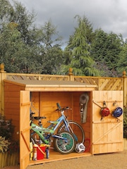 Rowlinson Garden Products Brown Shiplap Wallstore - Image 1 of 1