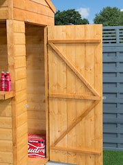Rowlinson Natural Garden Bar / Shed 8 x 6ft - Image 2 of 4