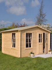 Rowlinson Natural Garden Summerhouse Retreat 8 x 11ft - Image 1 of 4