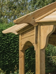 Rowlinson Natural Buckingham Garden Gazebo 9 x 11ft - Image 2 of 3