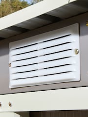 Rowlinson Light Grey Garden Trentvale Metal Pent Shed - Image 2 of 4