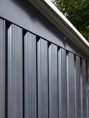 Rowlinson Grey Garden Trentvale Metal Pent Shed - Image 2 of 4
