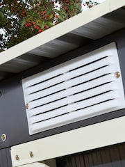 Rowlinson Grey Garden Trentvale Metal Pent Shed - Image 3 of 4
