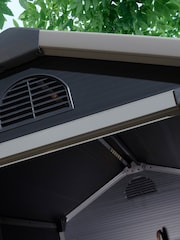Rowlinson Garden Products Grey Airevale Shed 4x6 - Image 2 of 4