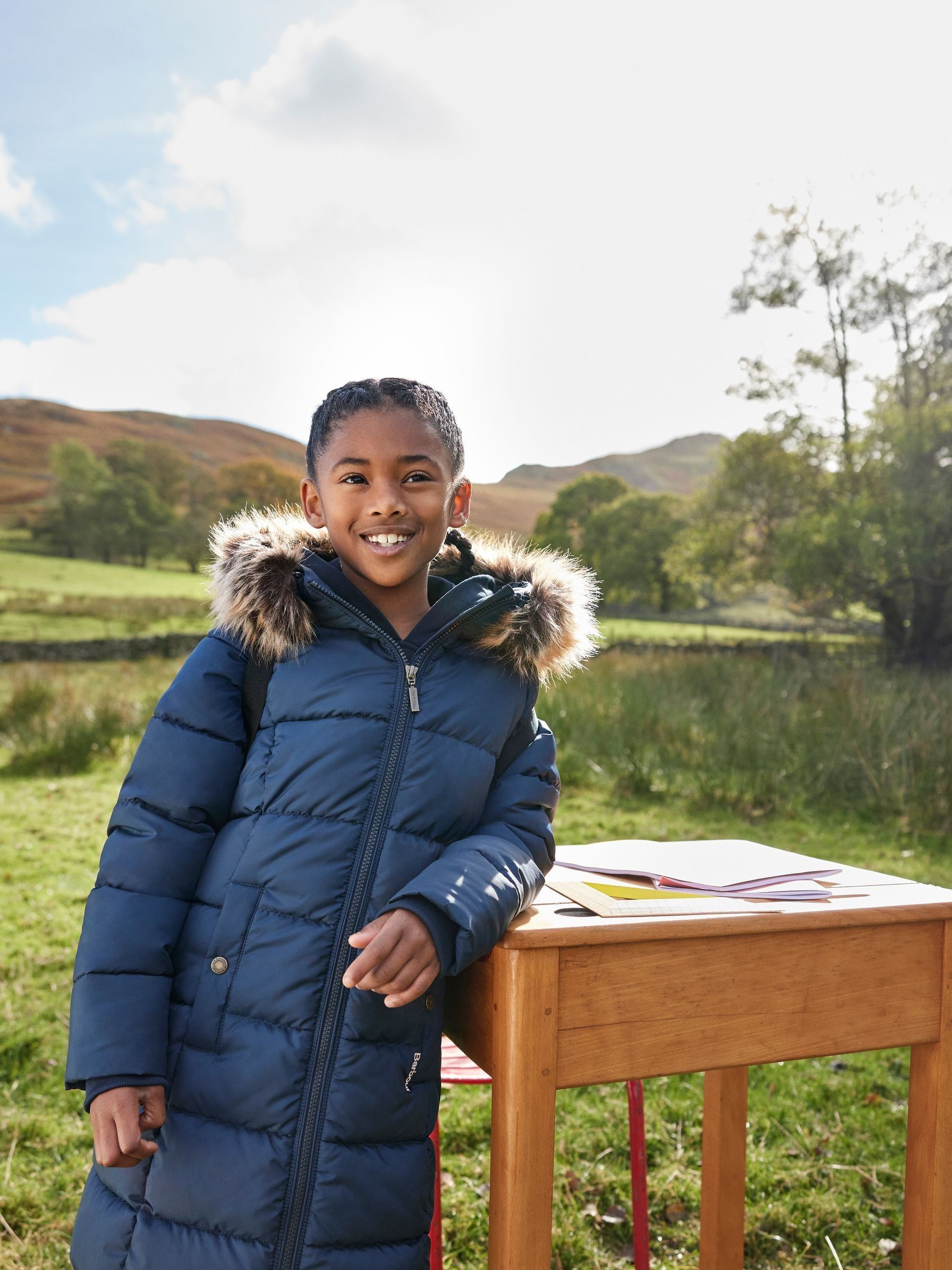 Clearance barbour beaufort kids Blue Shop