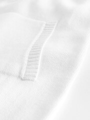 White Knitted Baby Dungarees And Bodysuit Set (0mths-2yrs) - Image 6 of 8