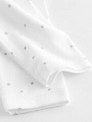 White Knitted Baby Dungarees And Bodysuit Set (0mths-2yrs) - Image 8 of 8