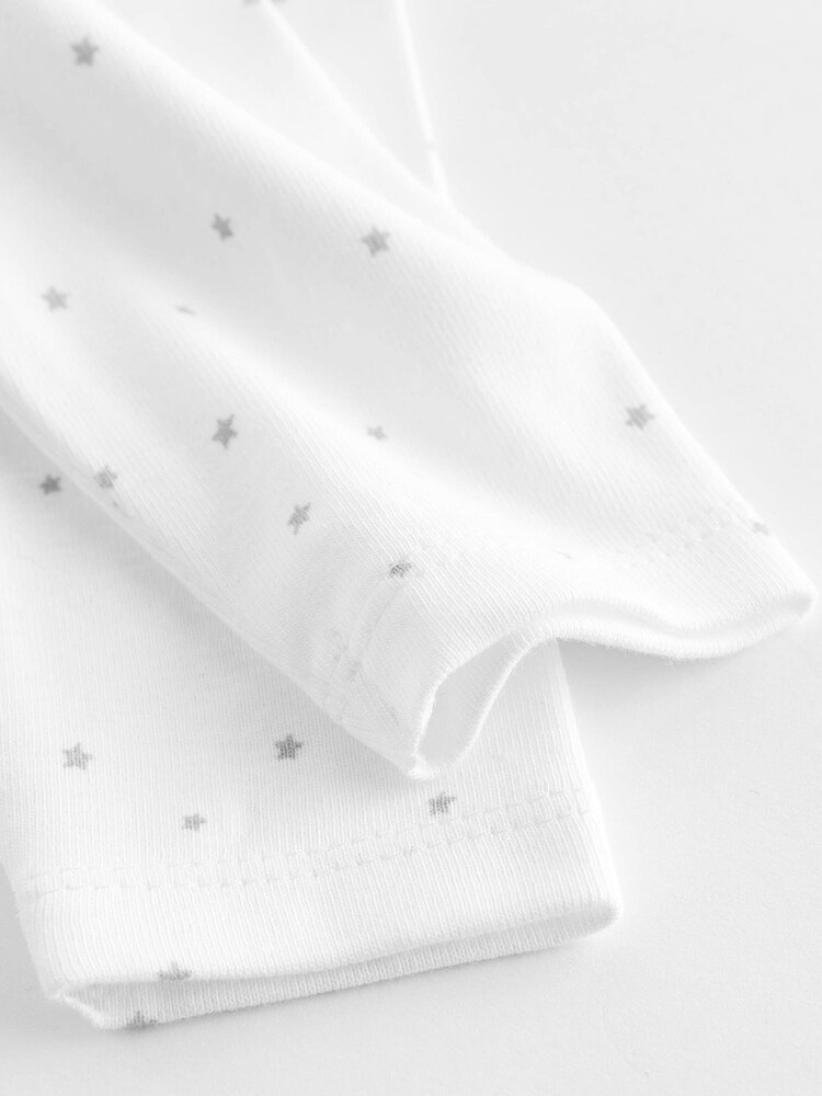 White Knitted Baby Dungarees And Bodysuit Set (0mths-2yrs) - Image 8 of 8