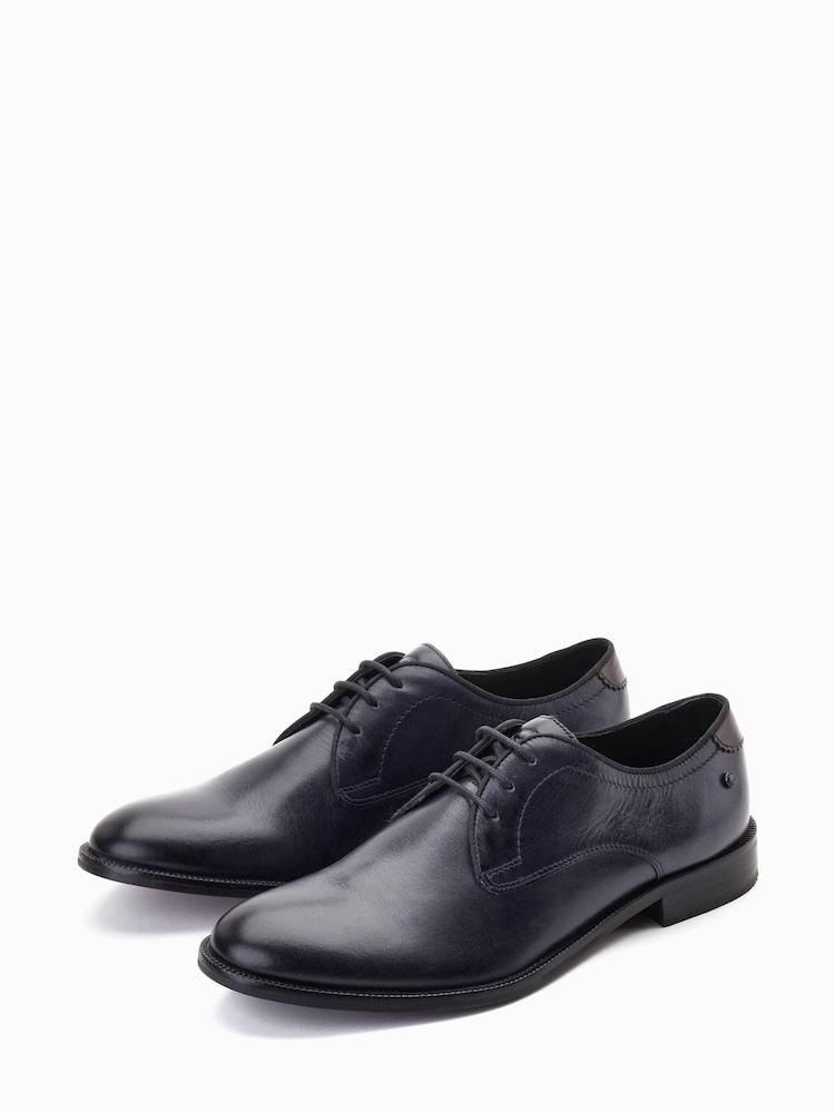 Base London Blue Bertie Lace Up Shoes - Image 2 of 6