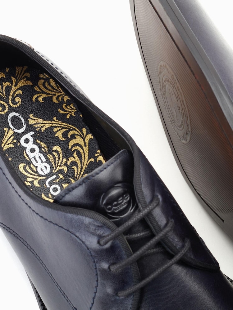 Base London Blue Bertie Lace Up Shoes - Image 6 of 6