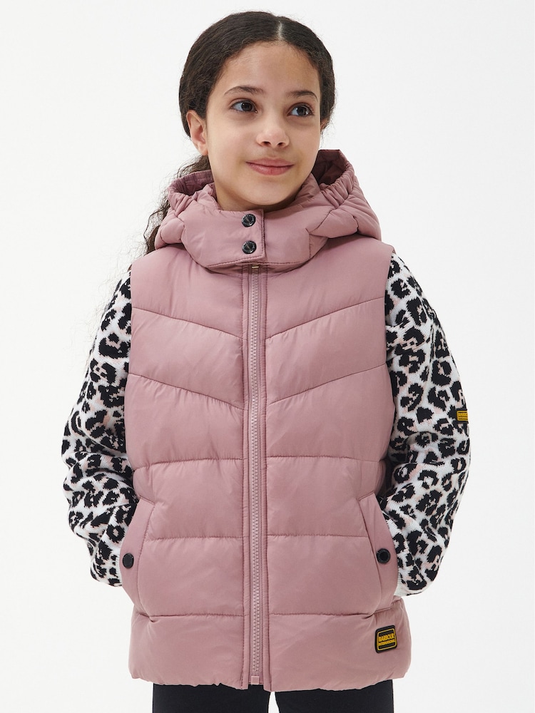 Barbour International® Girls Toronto Gilet - Image 1 of 7