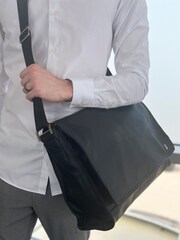 Storm Black Northway Laptop Messenger Bag - Image 1 of 6