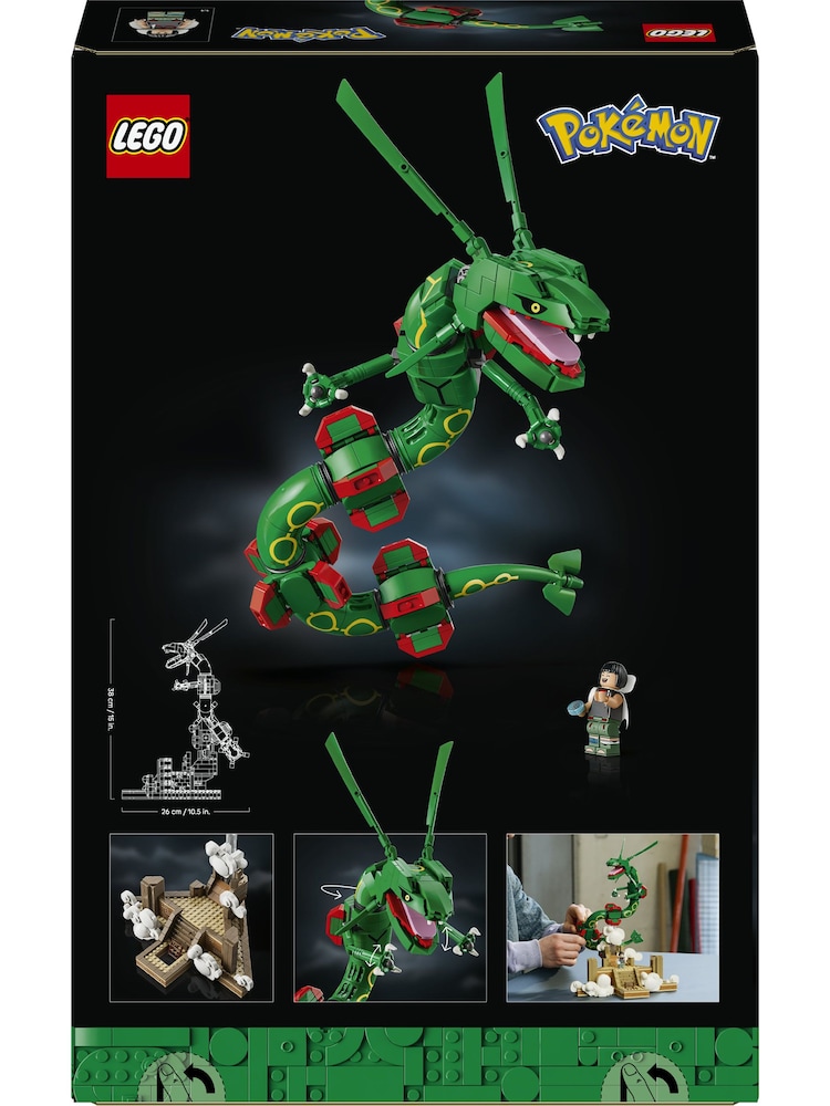LEGO Pokémon Rayquaza - Collectible Building Set for Adults, Ages 18+ - 72168 - Image 8 of 8 LEGO Pokémon Rayquaza - Collectible Building Set for Adults, Ages 18+ - 72168 - Image 8 of 8