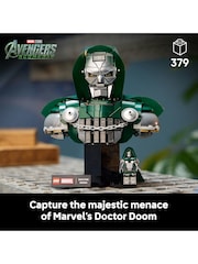 LEGO Marvel Doctor Doom Bust - Building Set for Ages 18+ - Marvel Avengers Model Kit - 76345 - Image 4 of 8