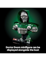LEGO Marvel Doctor Doom Bust - Building Set for Ages 18+ - Marvel Avengers Model Kit - 76345 - Image 7 of 8