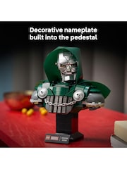 LEGO Marvel Doctor Doom Bust - Building Set for Ages 18+ - Marvel Avengers Model Kit - 76345 - Image 8 of 8