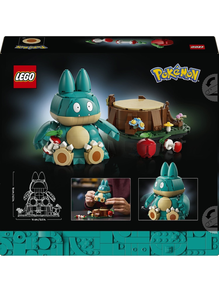 LEGO Pokémon Munchlax - Building Set for Adults, Ages 18+ - Collectible Figure for Display - 72160 - Image 8 of 8 LEGO Pokémon Munchlax - Building Set for Adults, Ages 18+ - Collectible Figure for Display - 72160 - Image 8 of 8