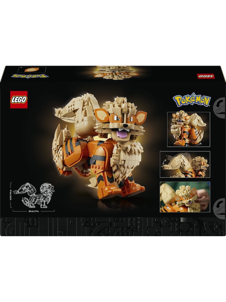 LEGO Pokémon Arcanine - Building Set for Adults, Ages 18+ - Collectible Figure for Display - 72160 - Image 7 of 7 LEGO Pokémon Arcanine - Building Set for Adults, Ages 18+ - Collectible Figure for Display - 72160 - Image 7 of 7