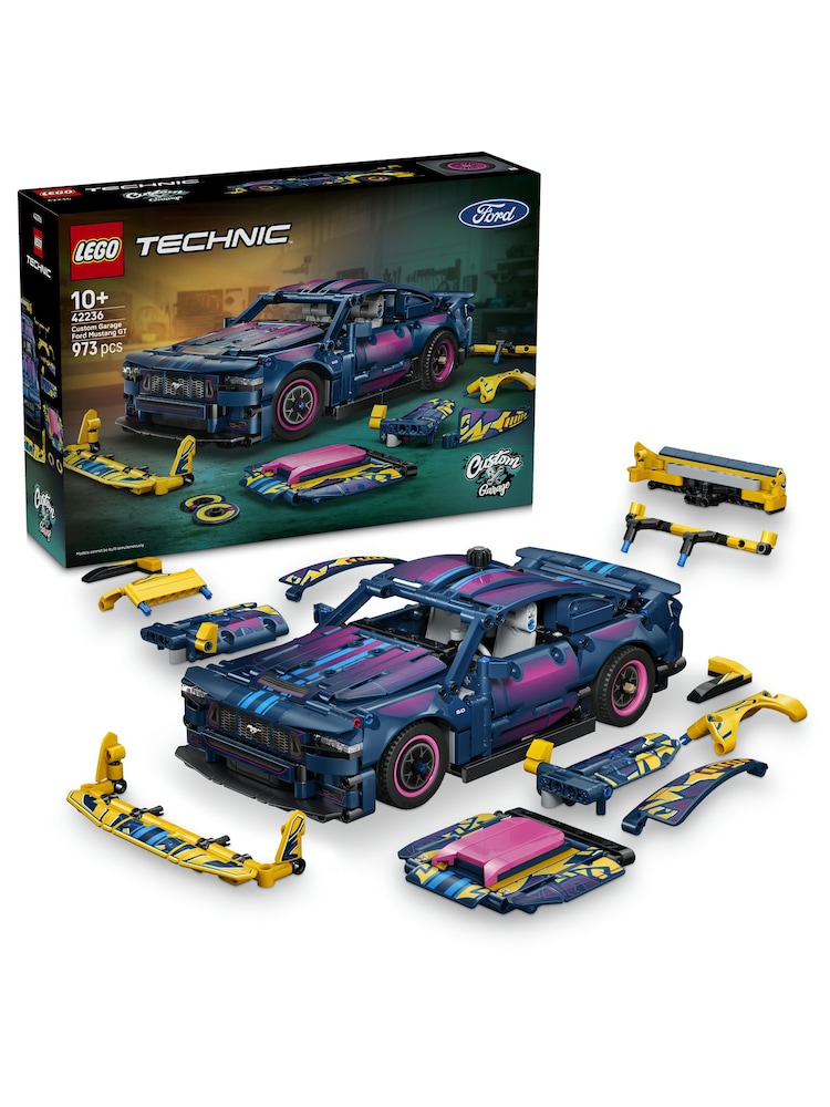 LEGO Technic 42236 Custom Garage Ford Mustang GT Car - Imagen 1 de 5