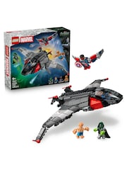 LEGO Marvel Avengers: Doomsday Quinjet Building Toy Ages 9+ 76347 - Image 1 of 8