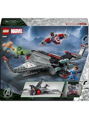 LEGO Marvel Avengers: Doomsday Quinjet Building Toy Ages 9+ 76347 - Image 2 of 8