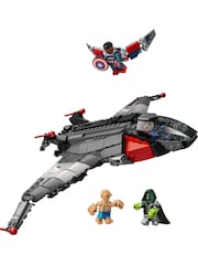 LEGO Marvel Avengers: Doomsday Quinjet Building Toy Ages 9+ 76347 - Image 3 of 8