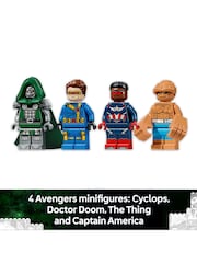 LEGO Marvel Avengers: Doomsday Quinjet Building Toy Ages 9+ 76347 - Image 7 of 8
