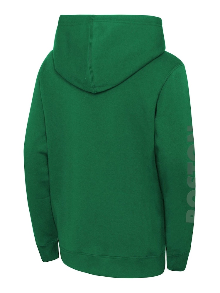 Nike Green Boston Celtics Jordan Statement Courtside Hoodie Youth - Image 3 of 3