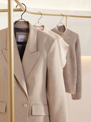 Natural Tailored Double Breasted Blazer - Image 3 of 6